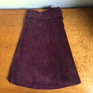 NWOT Maroon Corduroy Forever 21 Mini Skirt